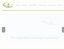 Tablet Screenshot of cooperativaprogettazione.it